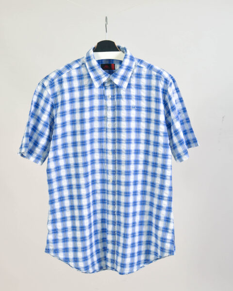 Vintage Y2K Kappa Checkered Shirt - XL
