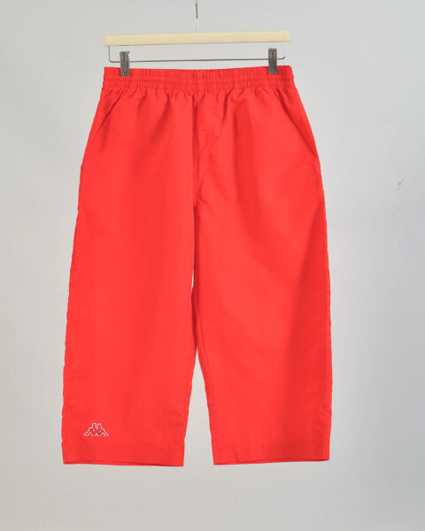 Vintage Y2K Kappa Red Capri Shorts - L