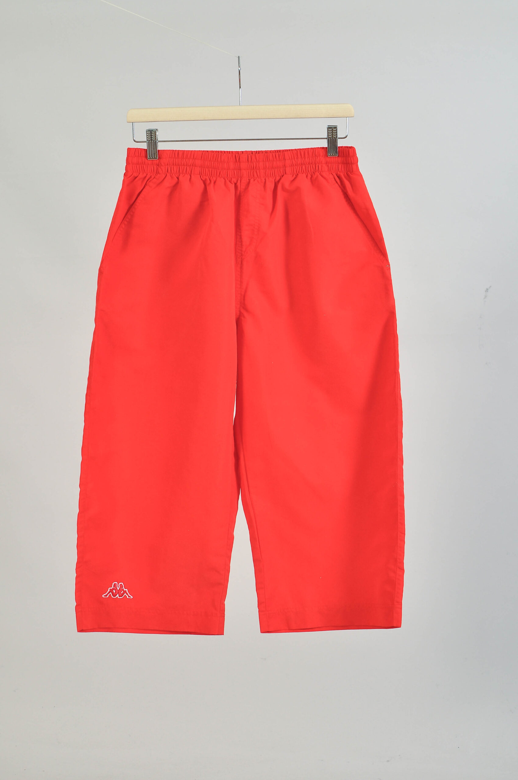 Vintage Y2K Kappa Red Capri Shorts - L