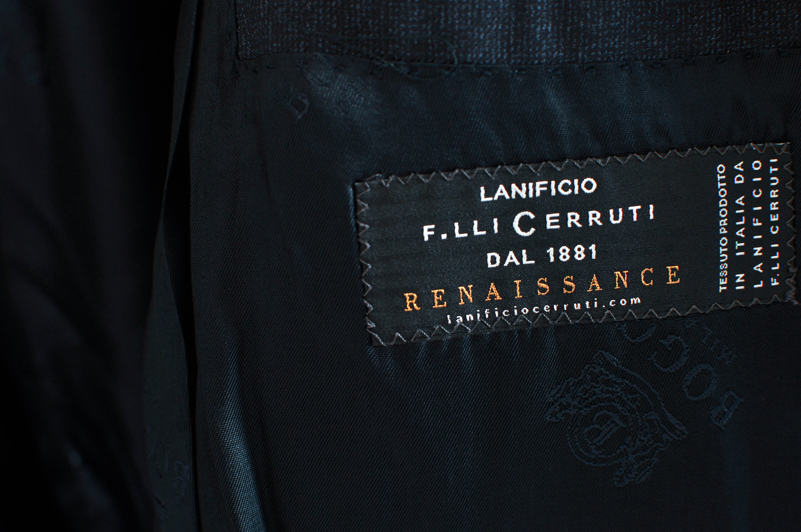 Vintage 00s Boggi Milano Navy Suit L/XL Size Cerruti Fabric - Image 6