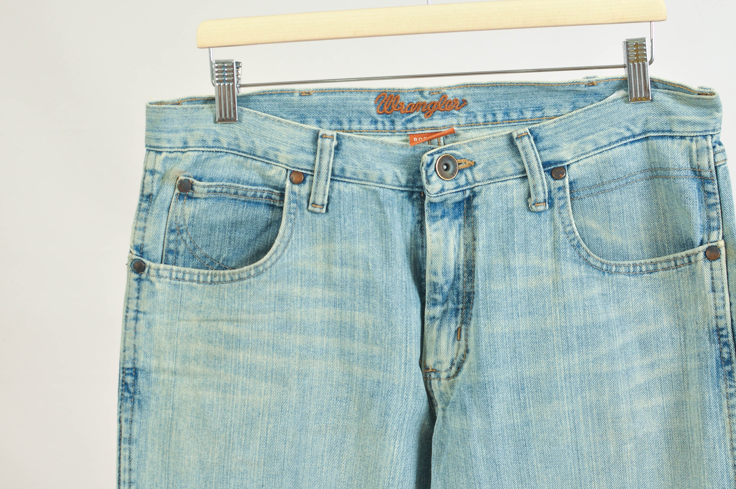 Vintage Y2K Wrangler Bootcut Jeans - 34/36 - Image 3