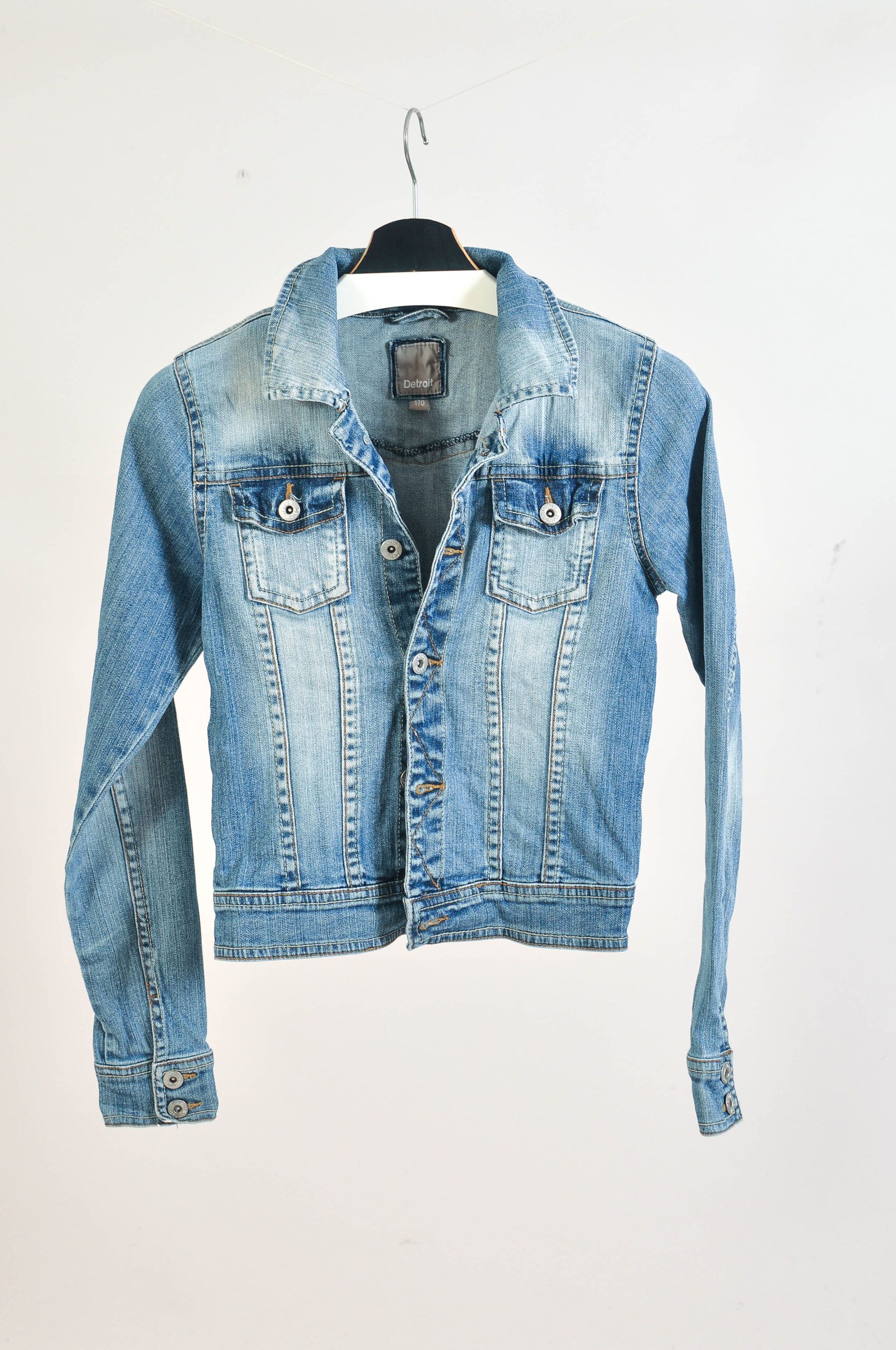 Vintage Y2K Reworked Denim Jacket - XS - Image 4