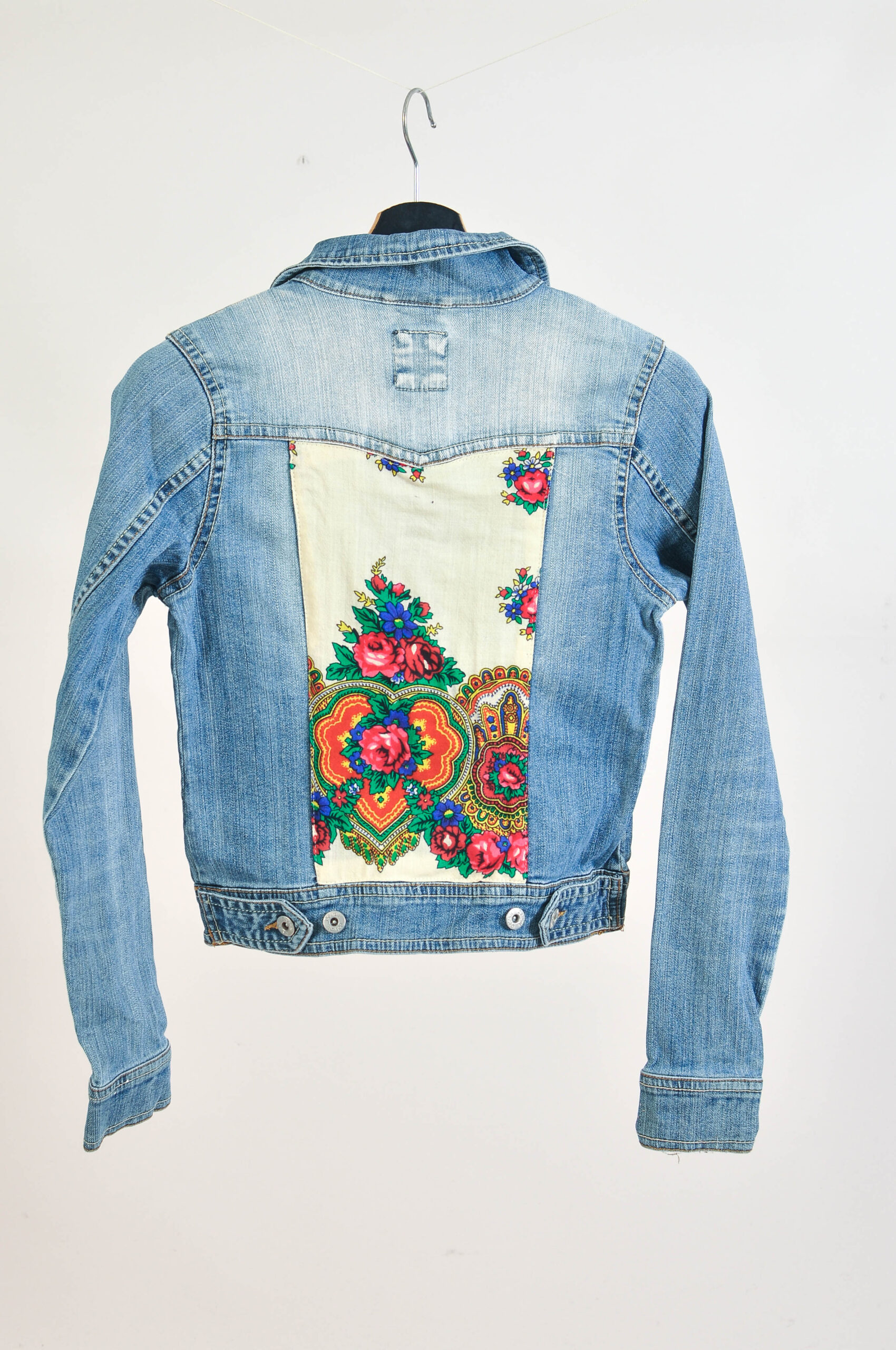 Vintage Y2K Reworked Denim Jacket - XS