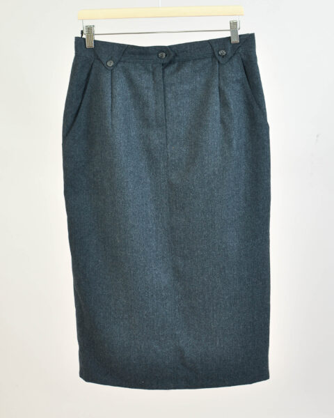 Vintage 00s Midi Pencil Skirt - L/XL