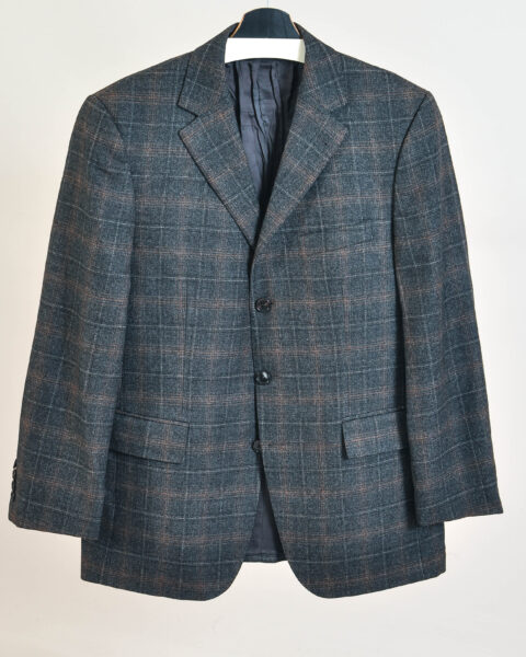 Vintage 00s Paul Kehl 1881 Checkered Blazer - L Loro Piana material
