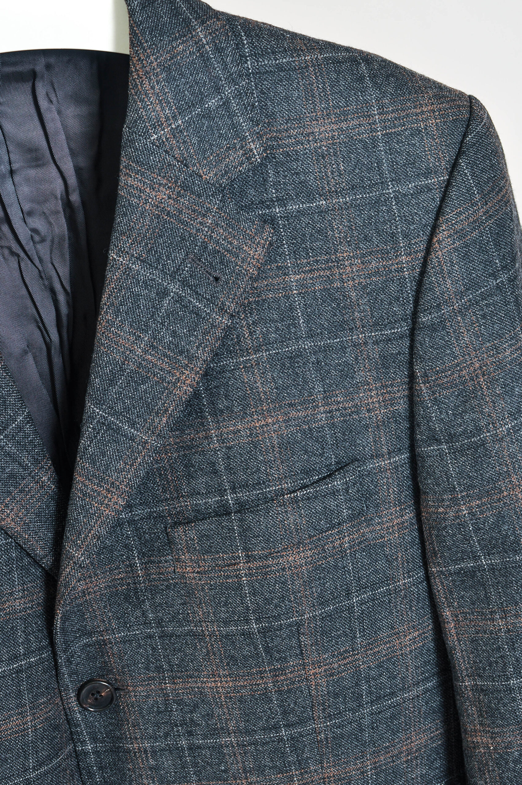 Vintage 00s Paul Kehl 1881 Checkered Blazer - L Loro Piana material - Image 2