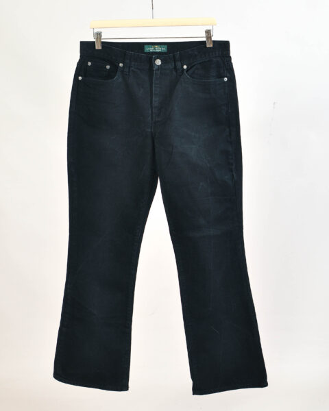 Vintage Y2K Ralph Lauren Black Bootcut Jeans - EU 40